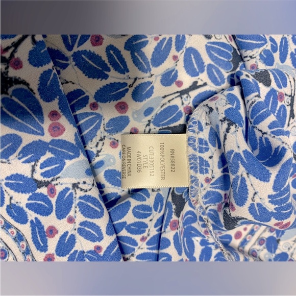 Max Studio London beautiful short sleeve blouse, NWT Size 1X MSRP $98 - Picture 9 of 10